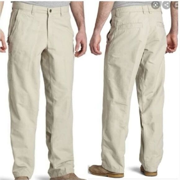 Columbia Other - Columbia Tan Lander Cargo Hiking Pant sz 36/30 NWT